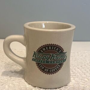 Vintage Krispy Kreme Coffee Thick Collectible America’s Cup Coffee Arabica Mug
